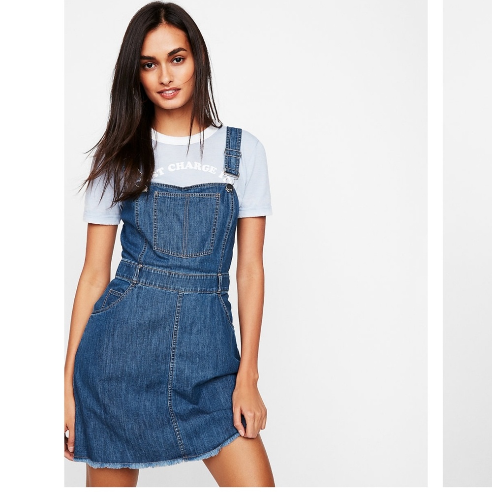 DENIM OVERALL DRESS